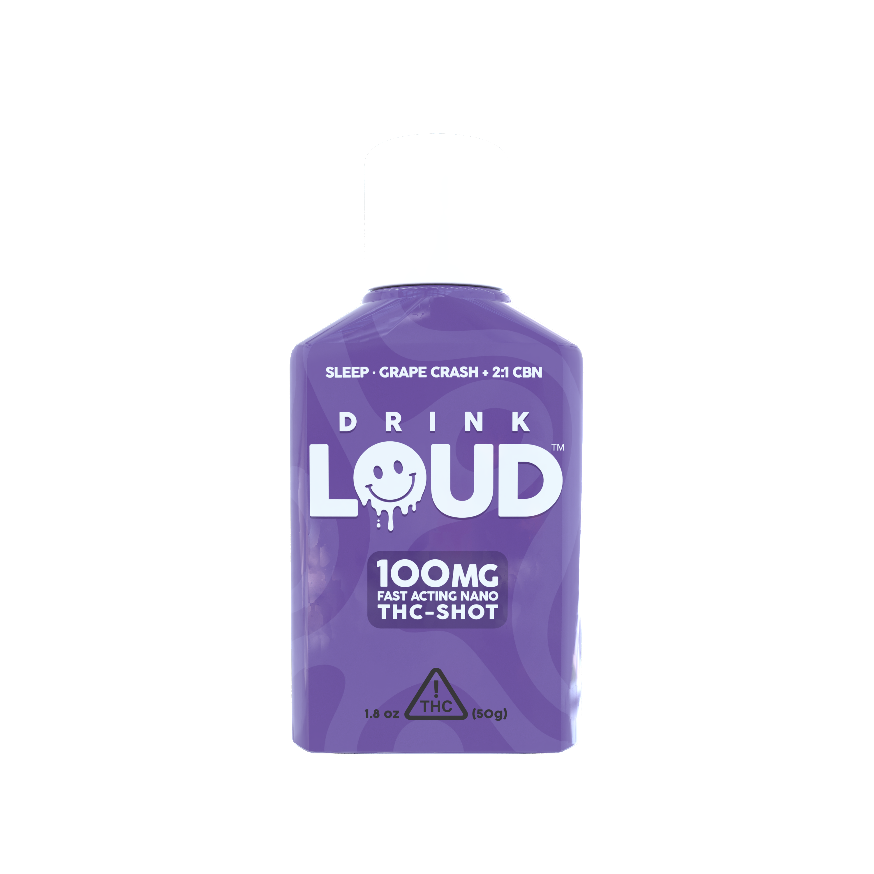 Loud Grape Crash THC Shot 100mg - 100 mg