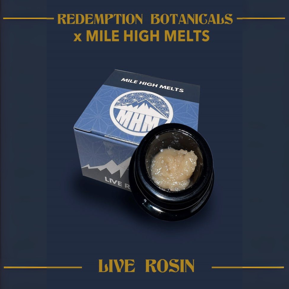 MILE HIGH MELTS - POMELO FRUIT SNAX - LIVE ROSIN - 1G