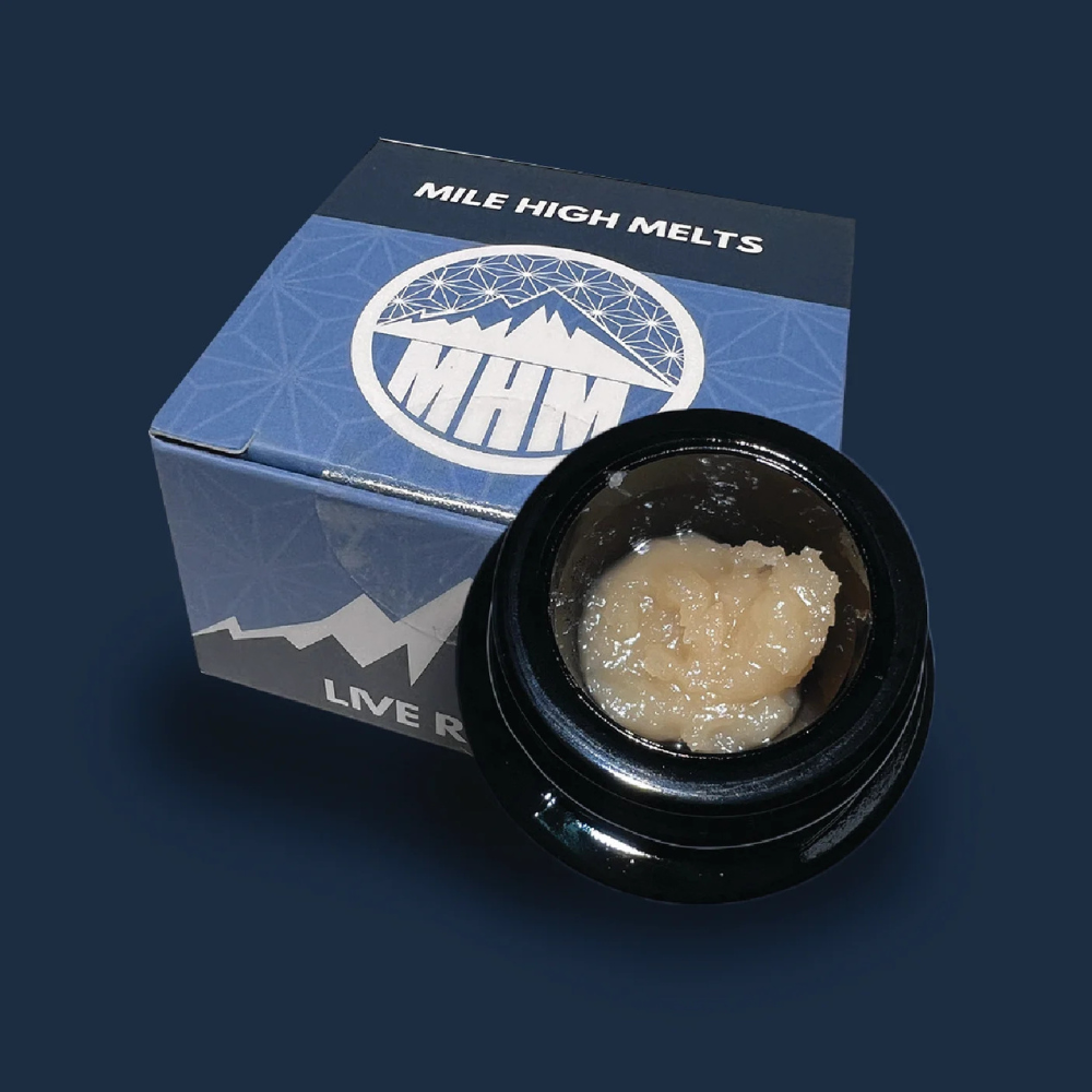 MILE HIGH MELTS - BISCOTTI SUNDAE - LIVE ROSIN - 1G 