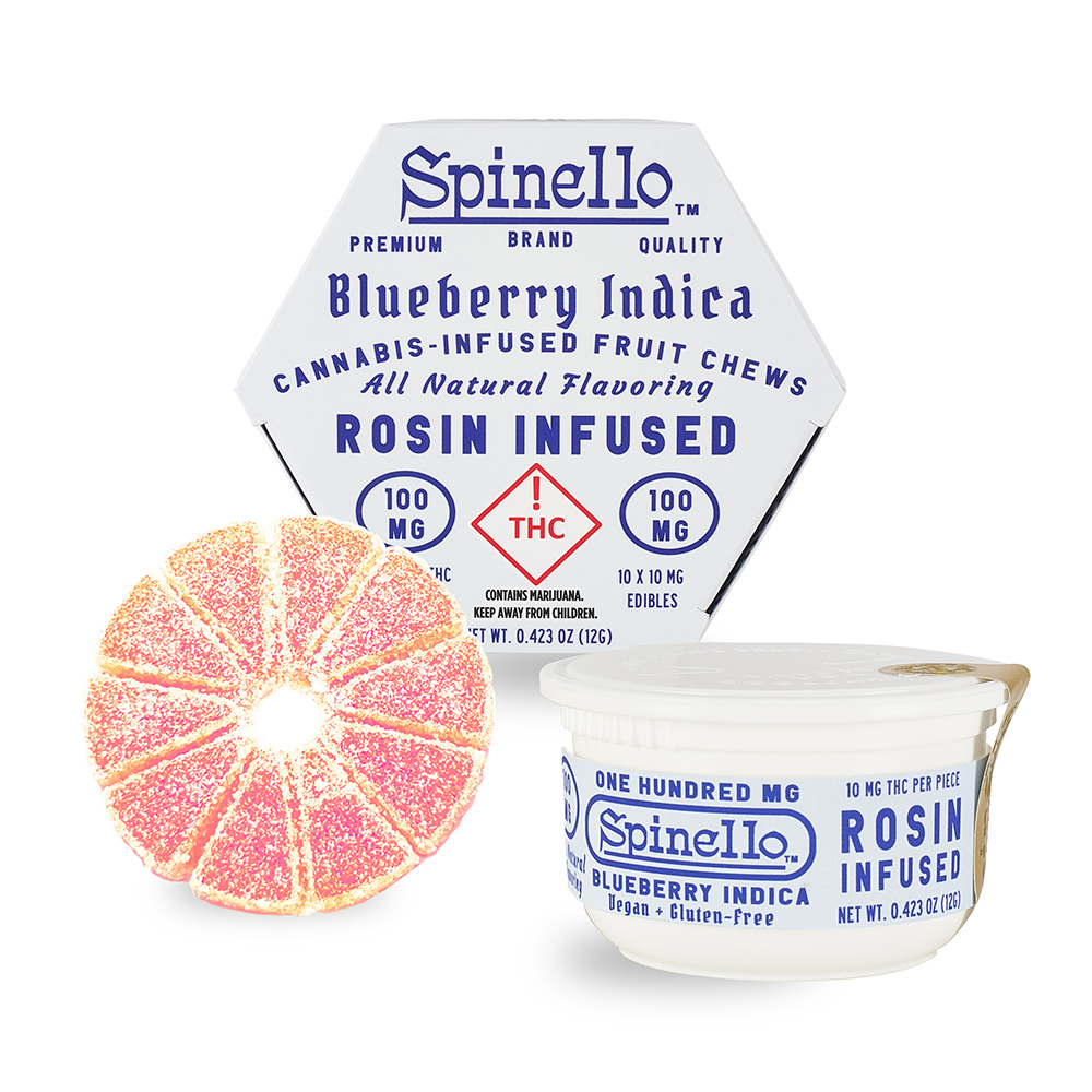 Spinello Blueberry Super Boof Rosin Fruit Chews 100mg - 100 mg - 10 Pack