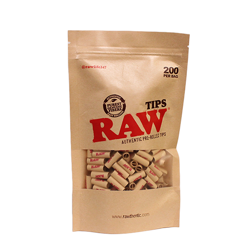 RAW PREROLLED TIPS