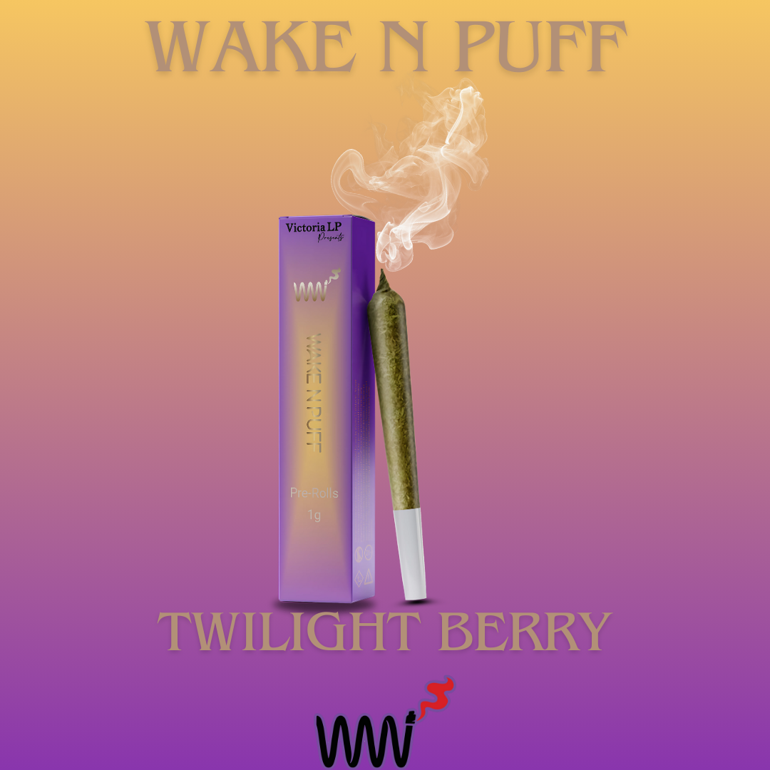 Wake and Puff Twilight Berry Dirty Eagle 1g Preroll - 1 g