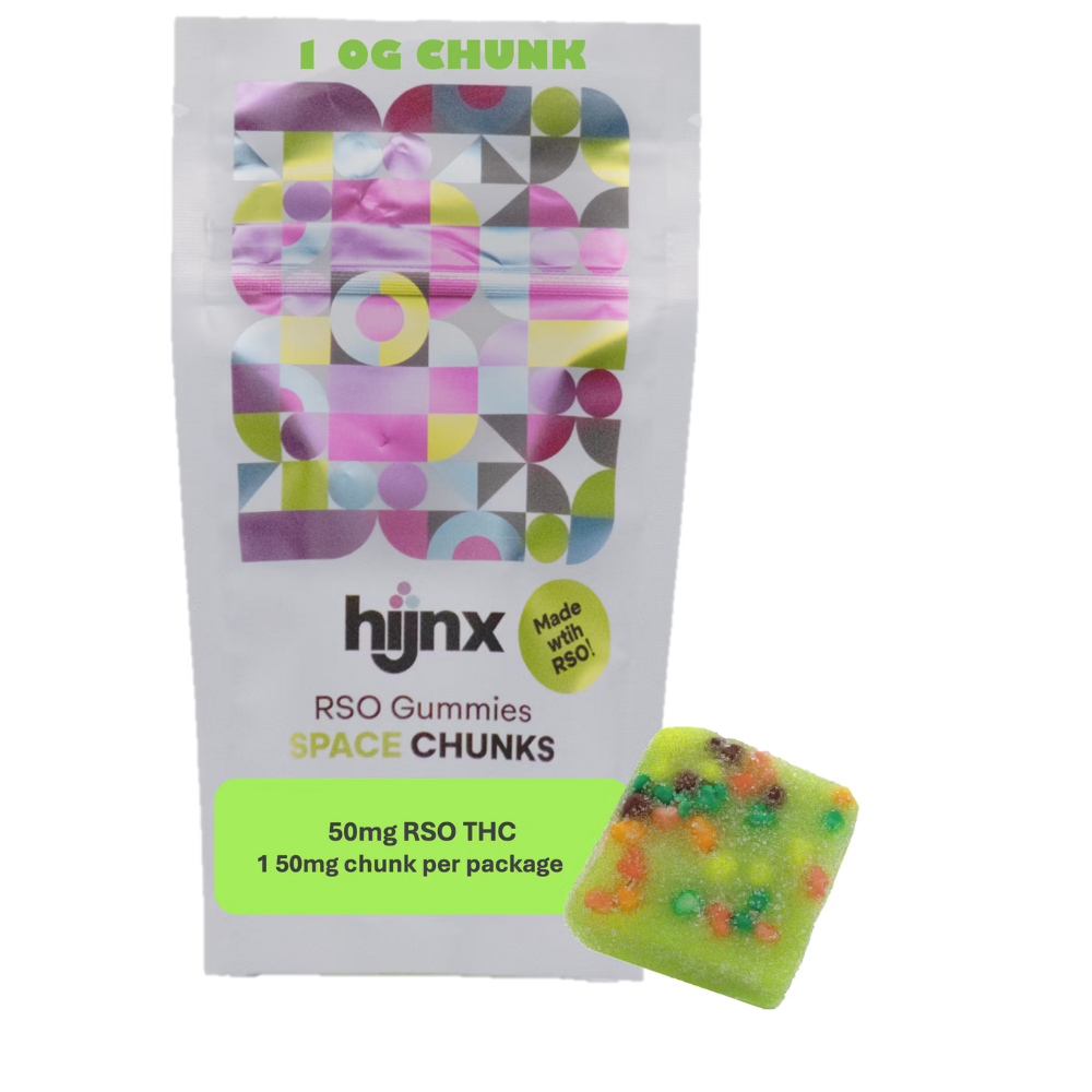 Hijnx Chill Space Chunk 50mg RSO:CBD 1pk