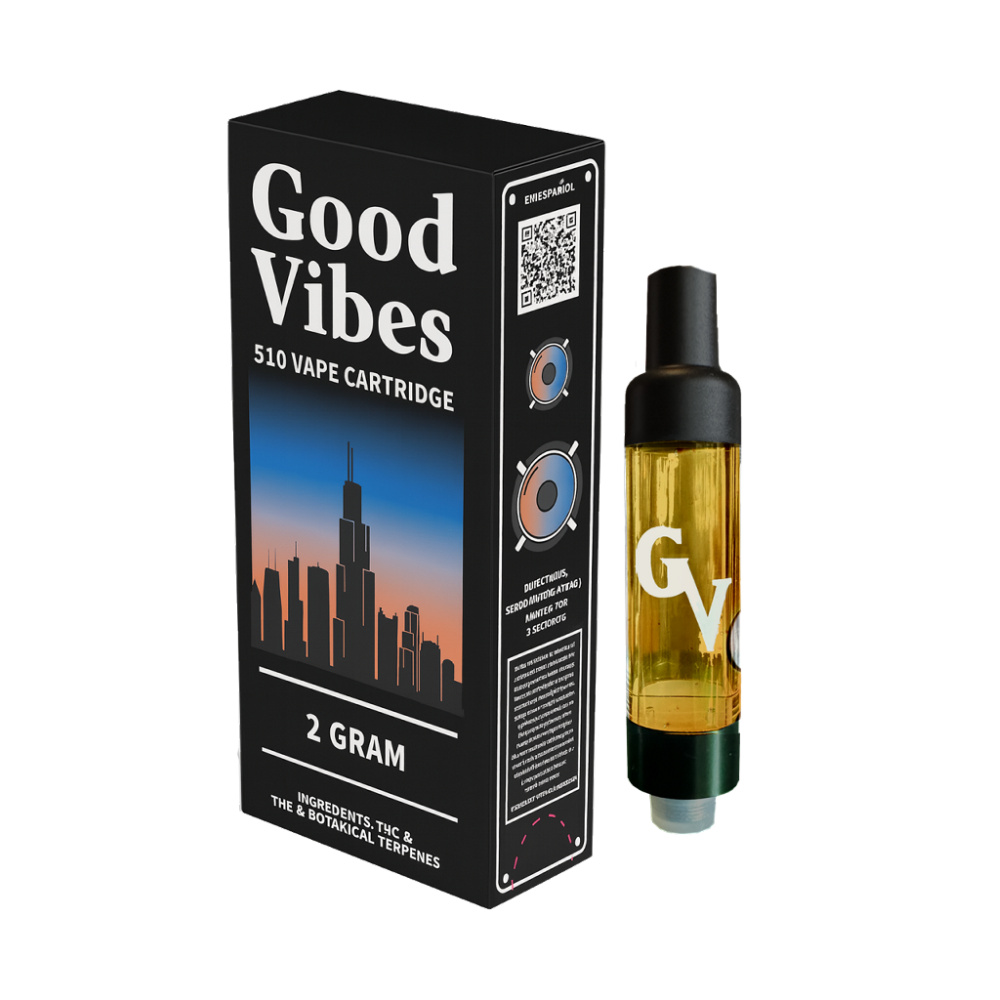 GOOD VIBES BANANA CREAM 2G CART - 2 g