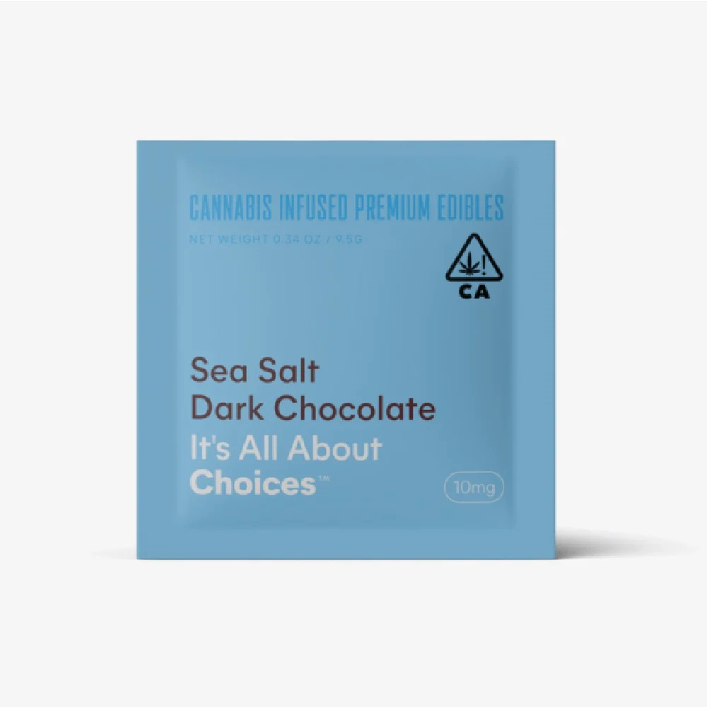 It's All About Choices Sea Salt Dark Chocolate - 11.82 mg