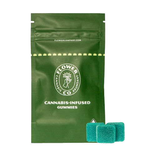 GUMMIES 10PK [100MG] BLUE RASPBERRY - 100 MG - 10 PACK