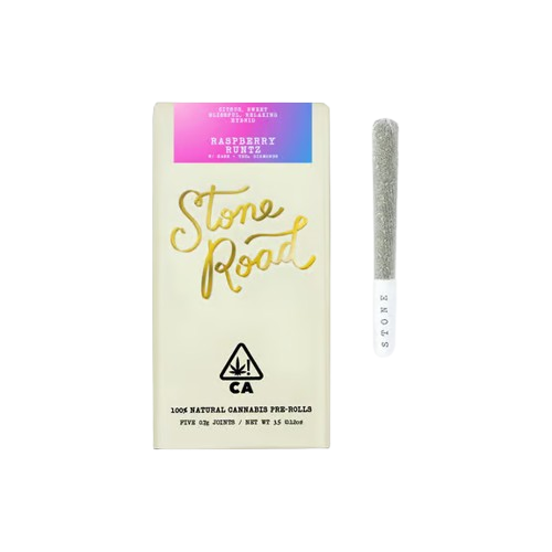 INFUSED PREROLL 5PK [3.5G] RASPBERRY RUNTZ - 3.5 G - 5 PACK