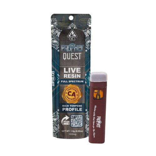QUEST LIVE RESIN READY TO USE VAPORIZER [1G] PLATINUM PIE - 1 G