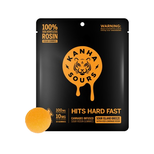 NANO GUMMIES 10PK [100MG] SOUR ISLAND BREEZE - 100 MG - 10 PACK product image