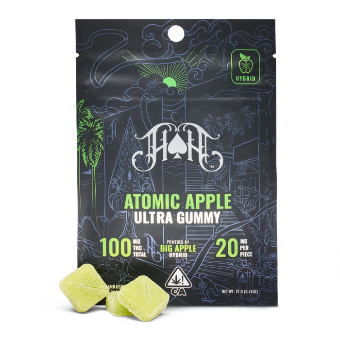 GUMMIES 5PK [100MG] ATOMIC APPLE product image