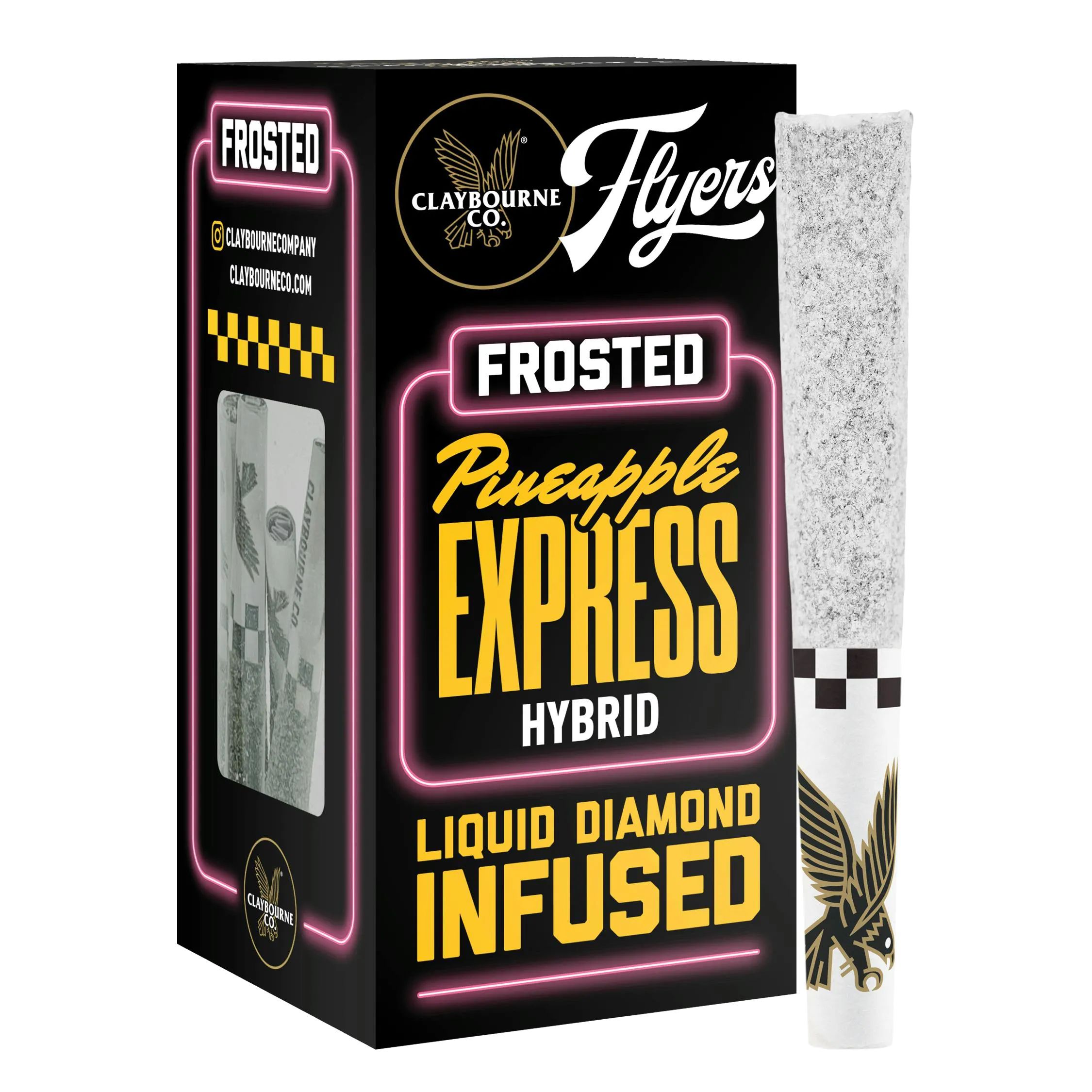 FROSTED FLYERS INFUSED PREROLL 5PK [2.5G] PINEAPPLE EXPRESS product image