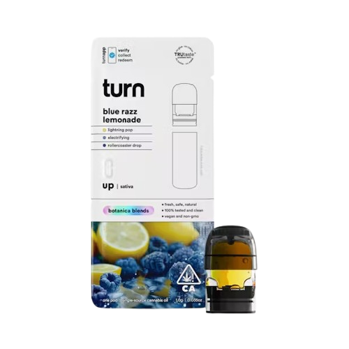 UP BOTANICAL BLENDS POD [1G] BLUE RAZZ LEMONADE - 1 G