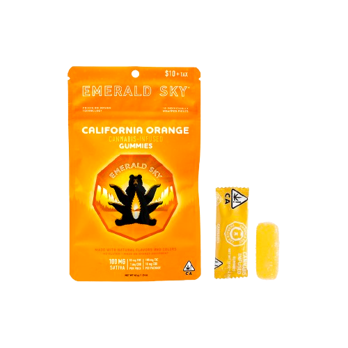 EMERALD SKY - CLASSIC GUMMIES 10PK [100MG] CALIFORNIA ORANGE product image