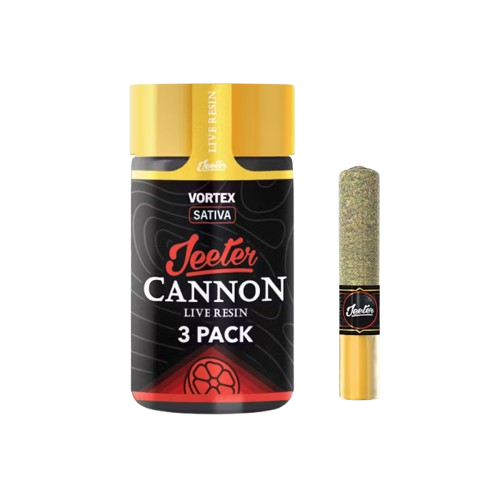 LIVE RESIN BABY CANNON INFUSED PREROLL 3PK [1.5G] VORTEX - 1.5 G - 3 PACK product image