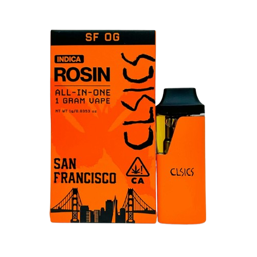 LIVE ROSIN READY TO USE VAPORIZER [1G] SF OG - 1 G product image