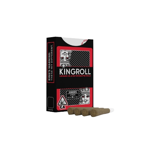 KINGROLL JUNIOR INFUSED PREROLL 4PK [3G] VARIETY CANNALOPE KUSH - 3 G - 4 PACK product image