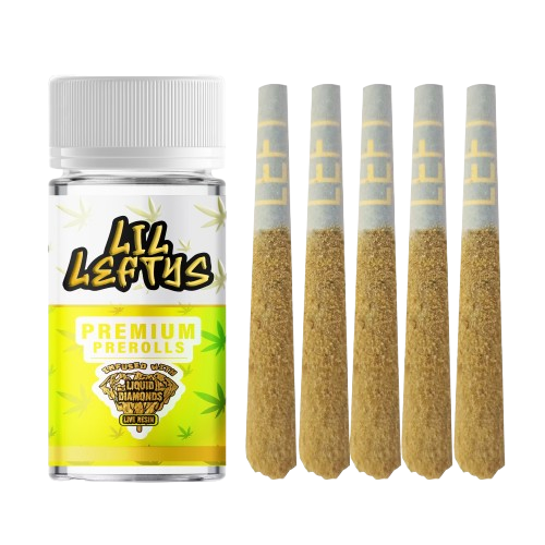 LIL LEFTY INFUSED PREROLL 5PK [3.75G] PINEAPPLE SPLASH - 3.75 G - 5 PACK product image