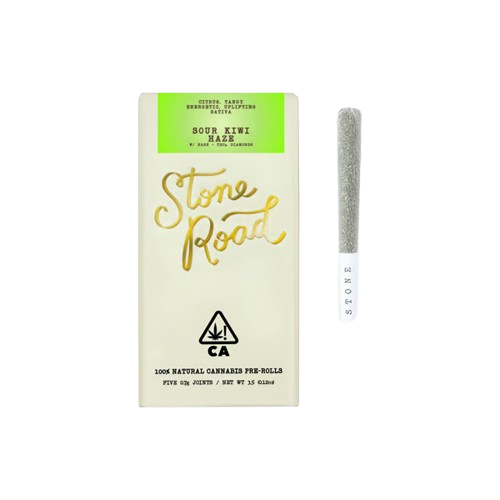 INFUSED PREROLL 5PK [3.5G] SOUR KIWI HAZE - 3.5 G - 5 PACK product image