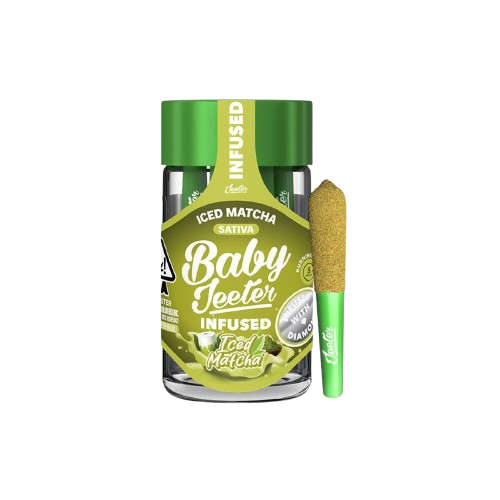 BABY JEETER INFUSED PREROLL 5PK [2.5G] ICED MATCHA product image