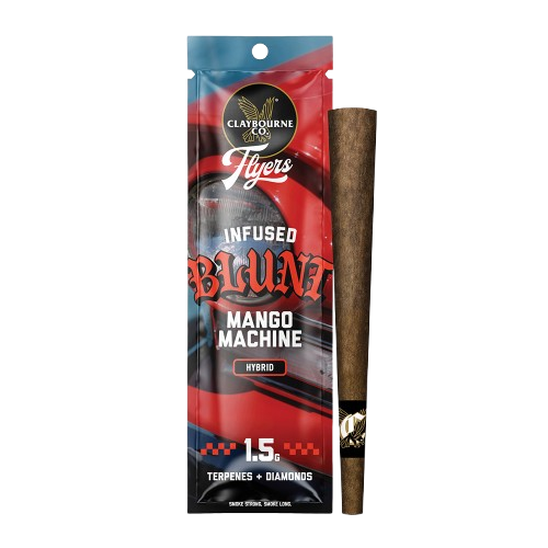 FLYERS INFUSED BLUNT PREROLL [1.5G] MANGO MACHINE - 1.5 G