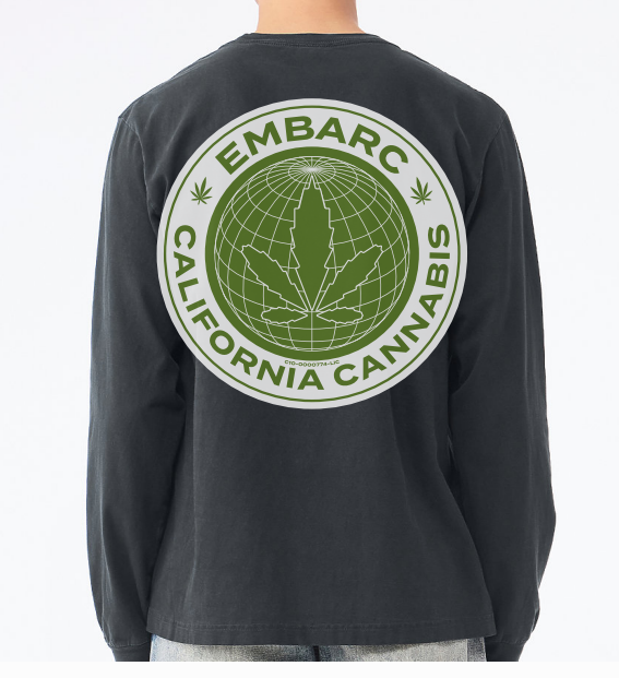 EMBARC GLOBE LONG SLEEVE BLACK [XL] - XL