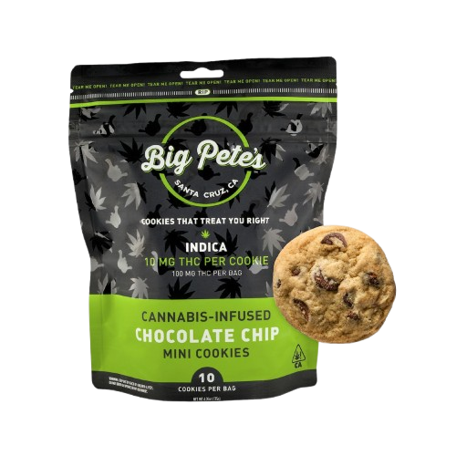COOKIES 10PK [100MG] CHOCOLATE CHIP INDICA - 100 MG - 10 PACK product image