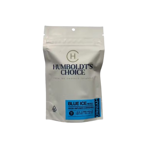 INFUSED PREROLL 15PK [7.5G] BLUE ICE - 7.5 G - 15 PACK