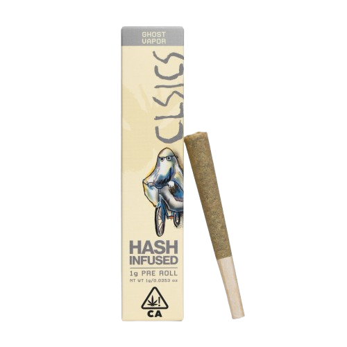 HASH INFUSED PREROLL [1G] GHOST VAPOR - 1 G product image