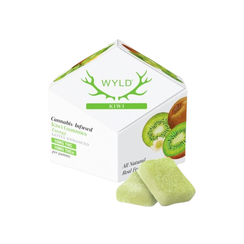 GUMMIES 10PK [100G] 1:1 THC:THCV KIWI - 100 MG - 10 PACK product image