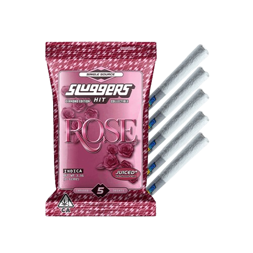 JUICED INFUSED PREROLL 5PK [3.5G] ROSE DIAMOND EDITION - 3.5 G - 5 PACK