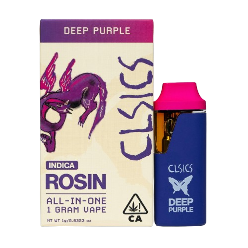 LIVE ROSIN READY TO USE VAPORIZER [1G] DEEP PURPLE product image