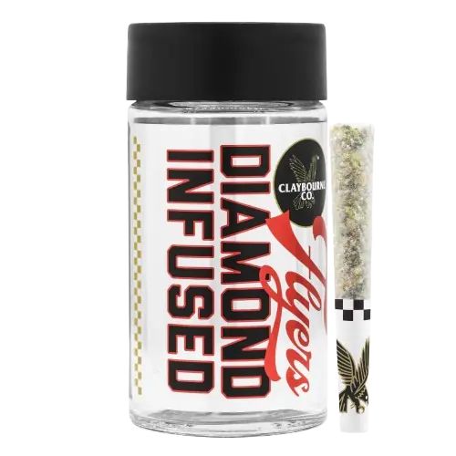 FLYERS DIAMOND INFUSED PREROLL 5PK [2.5G] LEMON DROP TOP product image