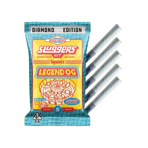 JUICED INFUSED PREROLL 5PK [3.5G] LEGEND OG DIAMOND EDITION - 3.5 G - 5 PACK product image