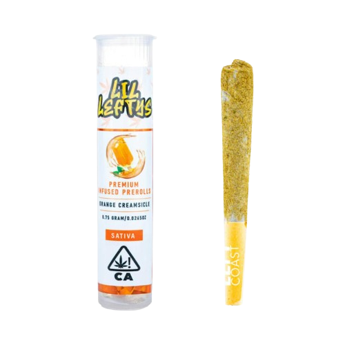 LIL LEFTY INFUSED PREROLL [0.75G] ORANGE CREAMSICLE - 0.75 G product image