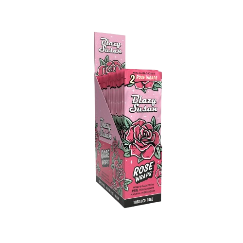 ROSE WRAPS 25PK 2CT - ONE SIZE