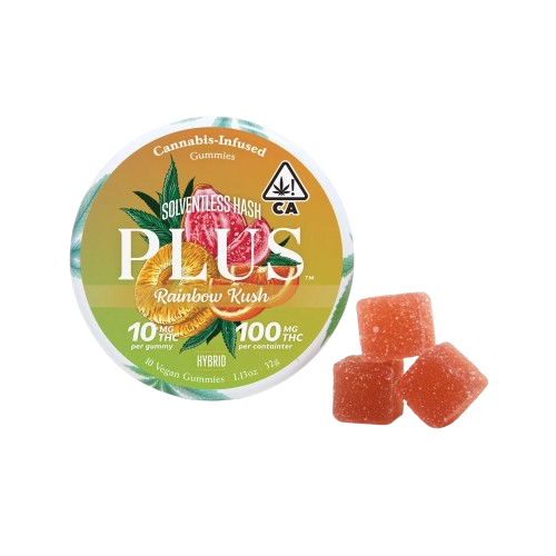 STRAINS SOLVENTLESS GUMMIES 10PK [100MG] RAINBOW KUSH - 100 MG - 10 PACK product image