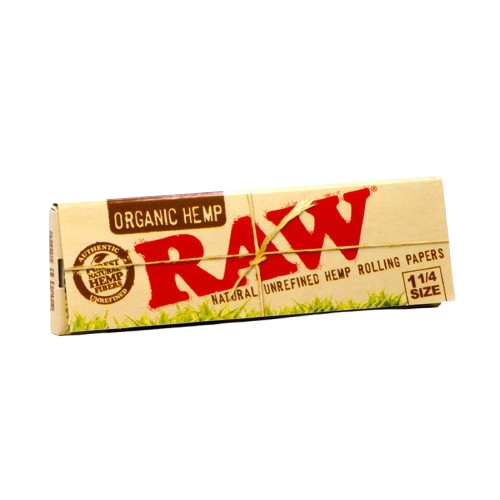 RAW ORGANIC HEMP 1.25" ROLLING PAPERS - ONE SIZE product image