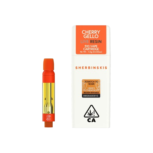LIVE RESIN CARTRIDGE [1G] CHERRY GELLO - 1 G