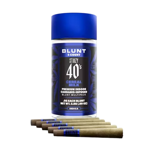 INFUSED 40'S MINI BLUNT 5PK [2.5G] CEREAL MILK - 2.5 G - 5 PACK