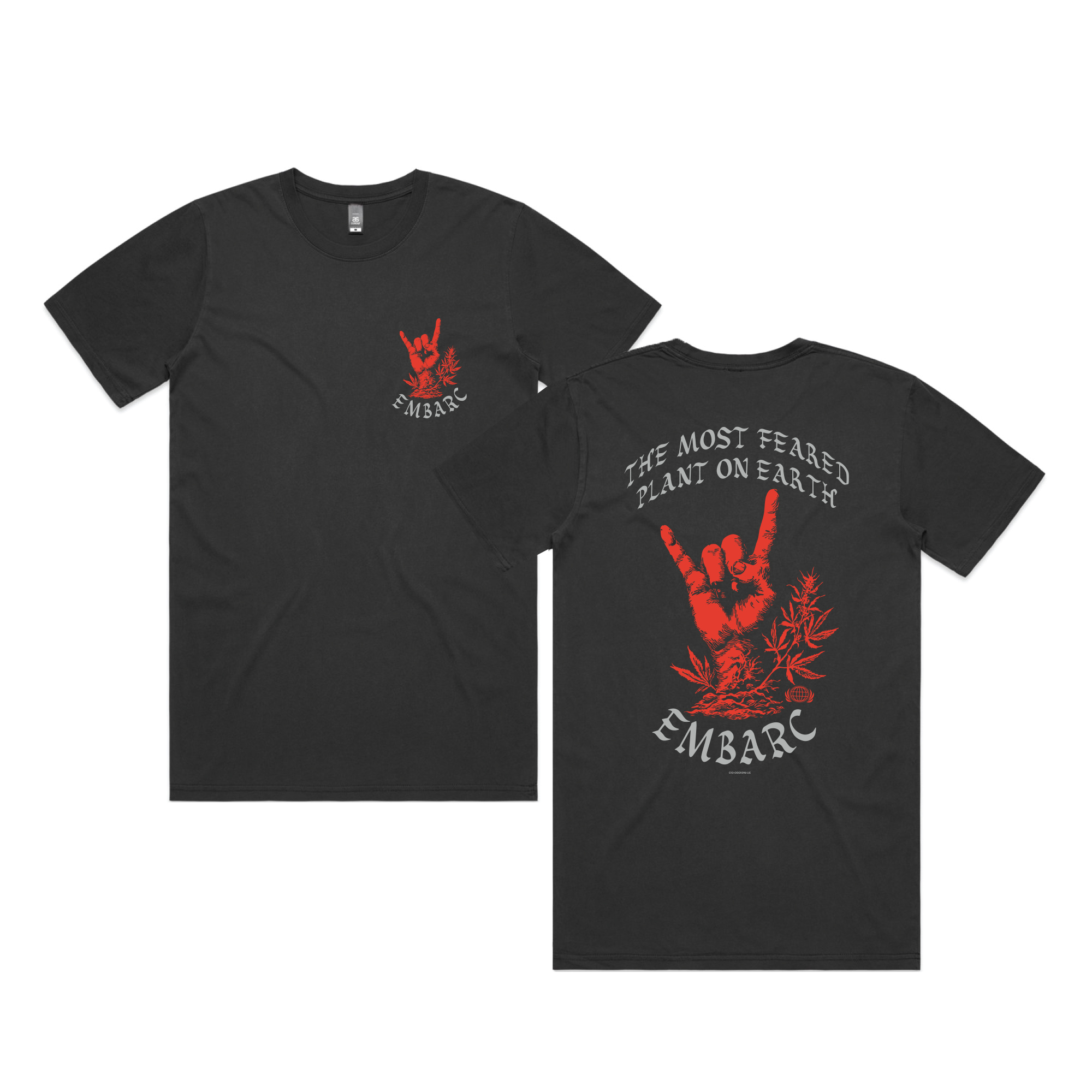 DEVIL'S LETTUCE MOST FEARED SHORT SLEEVE [M] BLACK - MEDIUM product image