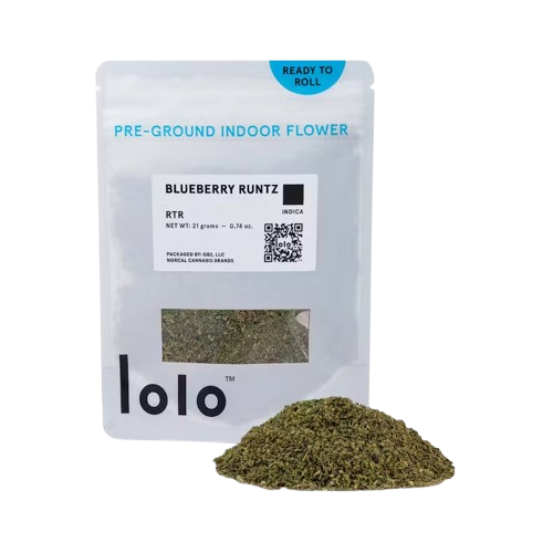 PREGROUND FLOWER [21G] BLUEBERRY RUNTZ - 21 G