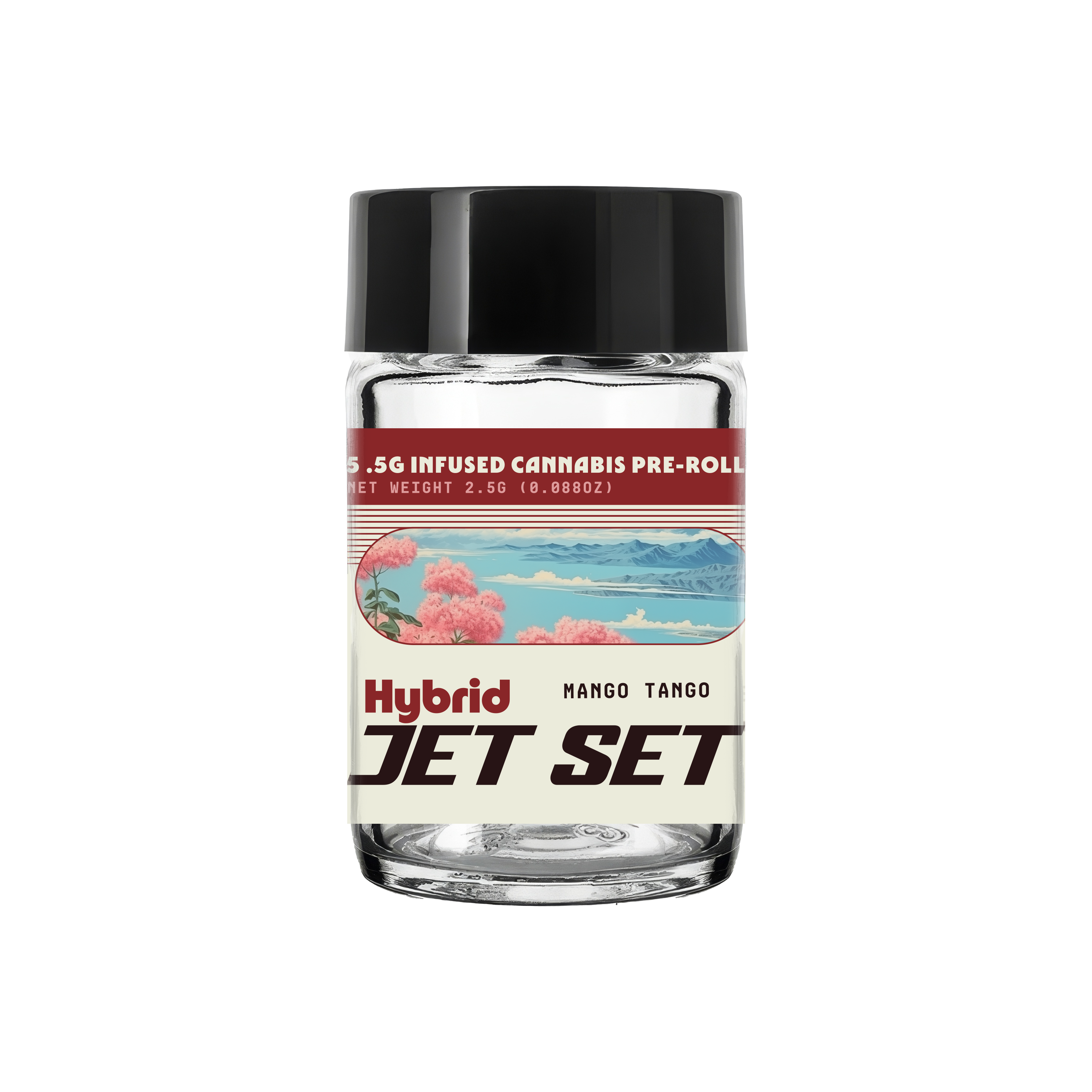 FLASH - INFUSED KIEF COATED PREROLL 5PK [2.5G] MANGO TANGO