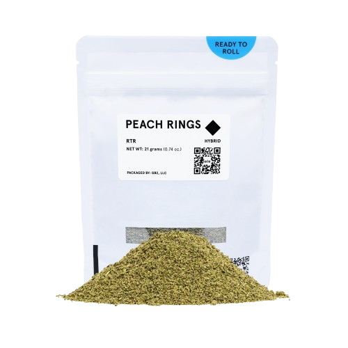 PREGROUND FLOWER [21G] PEACH RINGS - 21 G
