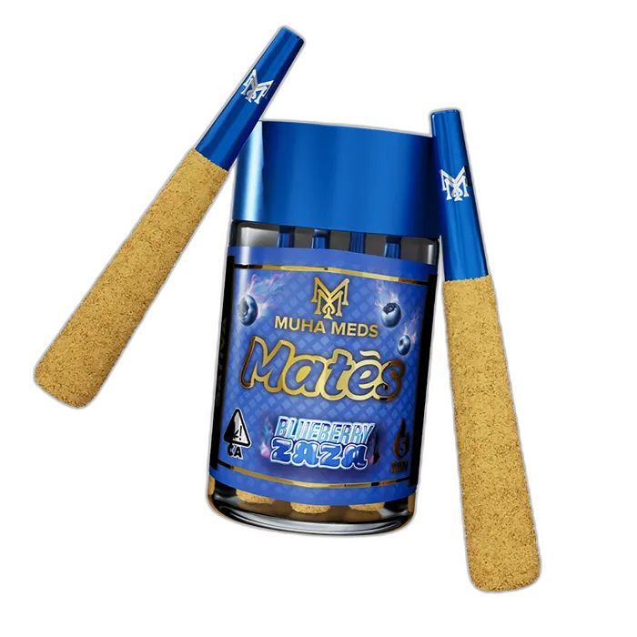 MATES INFUSED PREROLL 5PK [3G] BLUEBERRY ZAZA product image