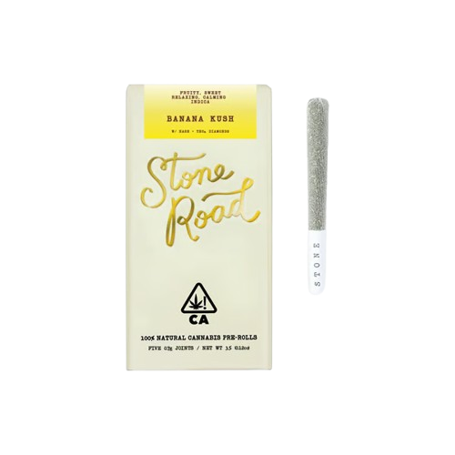 INFUSED PREROLL 5PK [3.5G] BANANA KUSH - 3.5 G - 5 PACK product image