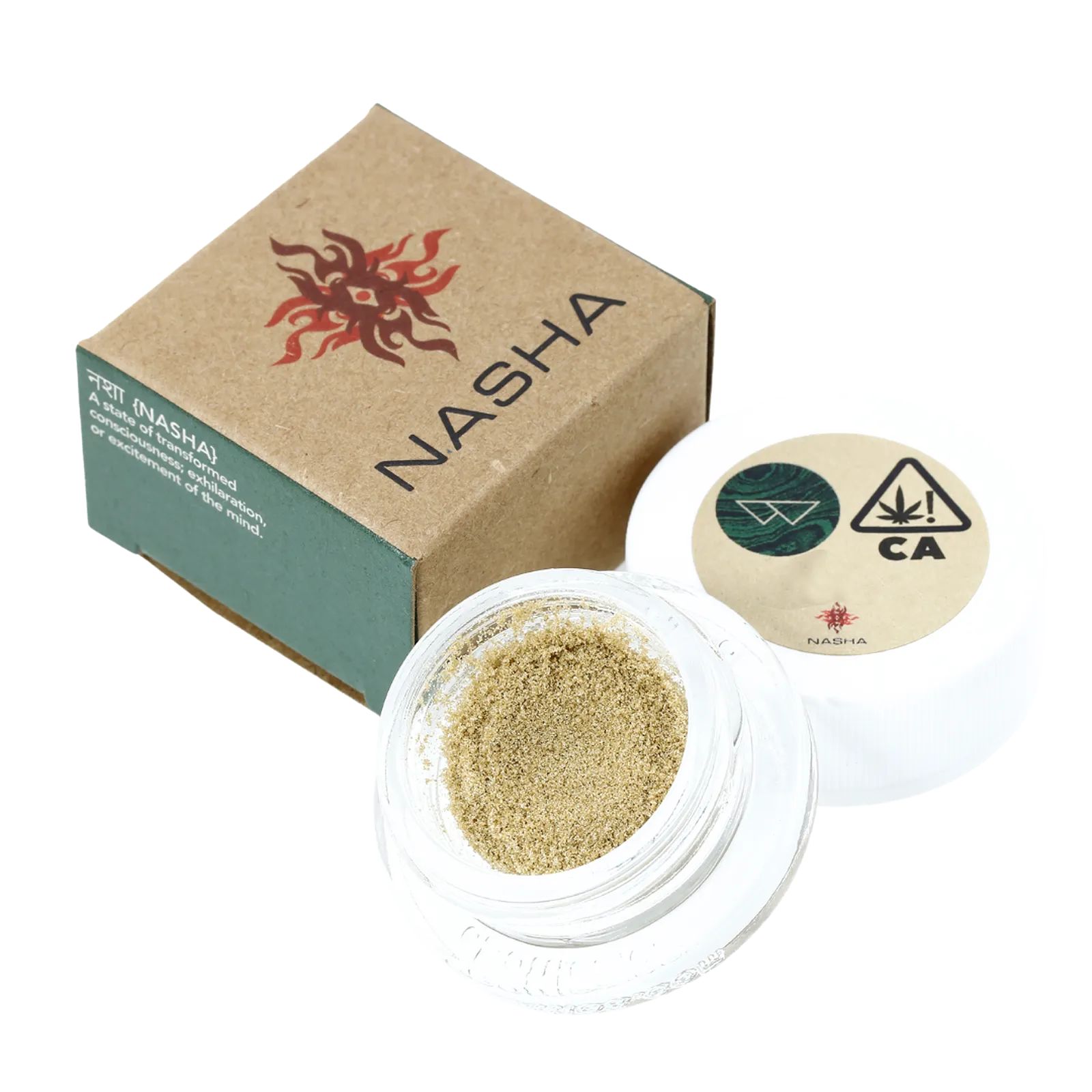 UNPRESSED HASH GREEN [1.2G] KUSH CRASHER