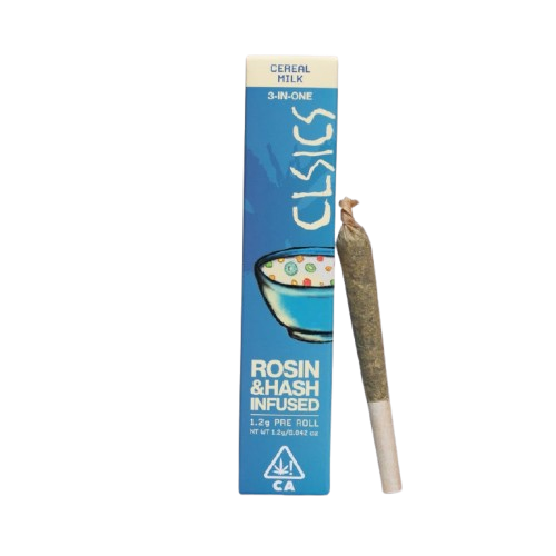 TRIFECTA HASH INFUSED PREROLL [1.2G] CEREAL MILK - 1.2 G