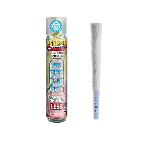 DIAMOND INFUSED PREROLL [1.25G] LEMON CHERRY GELATO - 1.25 G product image