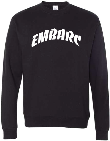 THRASHER PREMIUM SWEATSHIRT CREW BLACK [M]