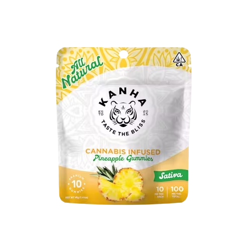 CLASSIC GUMMIES 10PK [100MG] PINEAPPLE - 100 MG - 10 PACK